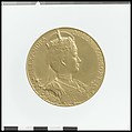 Edward VII, Medalist: G.W. DeSaulles (1862–1903), Gold, British