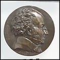 Jean-Baptiste Isabey, Medalist: Pierre Jean David d'Angers (French, Angers 1788–1856 Paris), Bronze, French