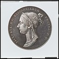 Coronation of Victoria, Benedetto Pistrucci (Italian, 1783–1855, active England), Silver, British