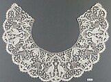Collar, Needle lace, Italian, Burano
