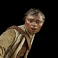 Shepherd, Polychromed terracotta head and wooden limbs; body of wire wrapped in tow; cotton and burlap garments; leather belt, shoes and shoulder bag, Italian, Naples
