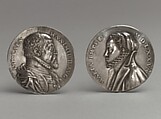 Empress Maria (1520–1603), Medalist: Antonio Abondio (Italian, Trento 1538–1591 Vienna), Silver, Italian