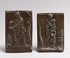 Charity, Peter Flötner (German, Thurgau 1485–1546 Nuremberg), Bronze, German, Nuremberg