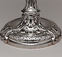 Candelabrum (one of a pair), Robert Joseph Auguste (French, 1723–1805, master 1757), Silver, French, Paris