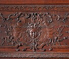 Panels from the shutters formerly in the Chapel Room at Versailles, Robert de Cotte (French, Paris 1656/57–1735 Paris), Oak, French