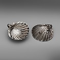 Pair of scallop-shell dishes, Jacques-Nicolas Roettiers (1736–1788, master 1765, retired 1777), Silver, French, Paris