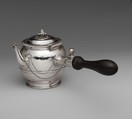 Teapot, I. C., Silver, ebony, French, Paris