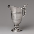 Ewer with the arms of the couple Jérôme de Lestang (1676-1700) and Marie Le Floch (1680-1734), I.V., Silver, French, Paris