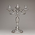 Candelabrum (one of a pair), Robert Joseph Auguste (French, 1723–1805, master 1757), Silver, French, Paris