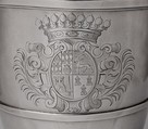 Ewer with the arms of the couple Jérôme de Lestang (1676-1700) and Marie Le Floch (1680-1734), attributed to Jean Villeclair (French, master 1692), Silver, French, Paris
