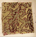 Fragment of velvet, Silk, metal thread, Italian or Spanish