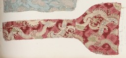 Fragment, Silk, metal thread, Italian or French