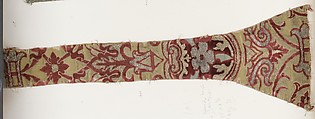 Fragment, Silk, metal thread, Spanish