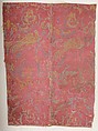 Fragment, Silk, Spanish or Italian