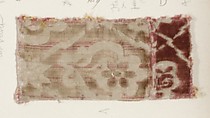 Fragment, Silk, metal thread, possibly Italian