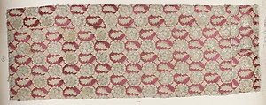 Fragment, Silk, metal thread, Italian