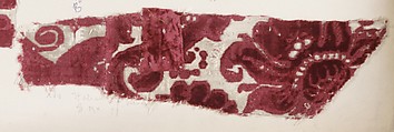 Fragment, Silk, Italian