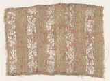 Fragment, Silk, metal thread, Italian