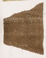 Fragment, Silk, Italian