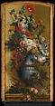 Flowers in a Blue Vase, Willem van Leen (Dutch, Dordrecht 1753–1825 Delfshaven), Oil on canvas, Dutch