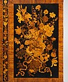 Cabinet on stand, Attributed to Jan van Mekeren (Dutch, Tiel ca. 1658–1733 Amsterdam), Oak veneered with rosewood, olivewood, ebony, holly, tulipwood, barberry and other partly green-stained marquetry woods, Dutch, Amsterdam