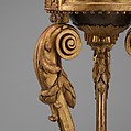 Pair of tripod stands (athèniennes), After a design by Jean-Henri Eberts, Carved and gilded pine; brass liners; gilt bronze, French