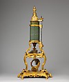 Microscope, Optical elements by Claude-Siméon Passemant (1702–1769), Gilt bronze, shagreen, tinted parchment with gold tooling, steel, brass, mahogany, mirror glass, glass, French, Paris