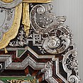 Mirror, Johann Valentin Gevers (German, ca. 1662–1732), Oak and pine veneered with tortoiseshell, silver, silver gilt, and green-stained ivory; mirror glass, German, Augsburg