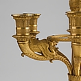 Candelabrum, Gilt bronze, French