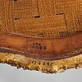 Armchair (Fauteuil à la reine) for Louise-Élisabeth of Parma, Nicolas-Quinibert Foliot (1706–1776, warden 1750/52), Carved and gilded oak; original silk-velvet upholstery and gold trim, French, Paris and Italian, Parma