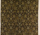 Chandos, Owen Jones (British, London 1809–1874 London), Woven wool, silk and cotton, British, Braintree, Essex