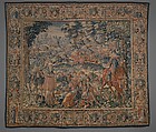 The Liberation of Oriane from a set of Amadis of Gaul, Karel van Mander I  Netherlandish, Wool and silk (8-9 warps per cm), Dutch, Delft