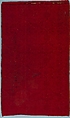 Panel of velvet, Silk and metal thread, Italian
