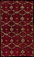 Panel of velvet, Silk and metal thread, Italian