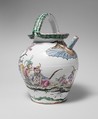 Water jar, Maiolica (tin-glazed earthenware), French, Lunéville