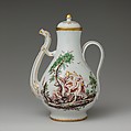 Coffeepot (part of a service), Doccia Porcelain Manufactory (Italian, 1737–1896), Hard-paste porcelain, Italian, Florence