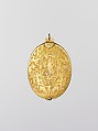 A lady, Case maker: Alfred André (French, 1839–1919), Wax, gilt copper, probably French, Paris