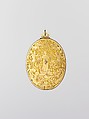A lady, Case maker: Alfred André (French, 1839–1919), Wax, gilt copper, probably French, Paris