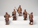 Group of statuettes, Boxwood, German