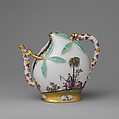 Wine pot in the shape of a peach (cadogan type), Meissen Manufactory (German, 1710–present), Hard-paste porcelain decorated in polychrome enamels, gold, German, Meissen