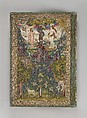 Bible and Book of Common Prayer, Printed by Robert Barker  , London, 1607, Satin worked with silk and metal thread, spangles; long-and-short, split, satin, couching, brick, and knot stitches, British