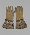 Pair of gloves | British | The Metropolitan Museum of Art