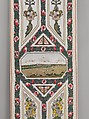 Verdures du Vatican (set of two), Jean Démosthène Dugourc (French, Versailles 1749–1825 Paris), Woven silk and metal thread with applied silk and chenille embroidery, French, Lyon