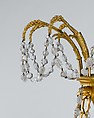Fifteen-light chandelier, Gilt bronze, rock crystal, French