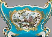 Flower vase (cuvette Mahon), Sèvres Manufactory (French, 1740–present), Soft-paste porcelain, French, Sèvres