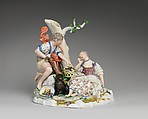 Le Panier Mistérieux, Fulda Pottery and Porcelain Manufactory (German, 1764–1789), Hard-paste porcelain, German, Fulda