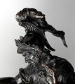 Hercules Delivering the Erymanthean Boar to Eurystheus, François Lespingola (French, 1644–1705), Bronze, French, probably Paris