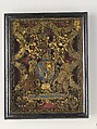 Royal Arms of Great Britain, Rolled cardboard, in frame, British