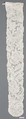 Lappet, point d'Angleterre, French