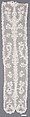 Lappets (2), Bobbin lace, Flemish, Brussels